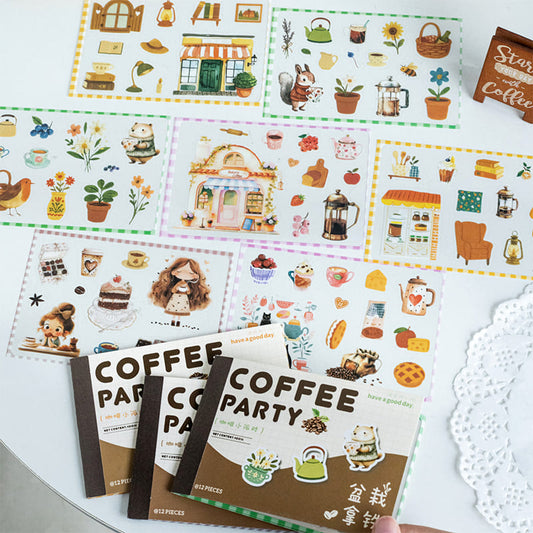 Coffee Queue Series Sticker Pack