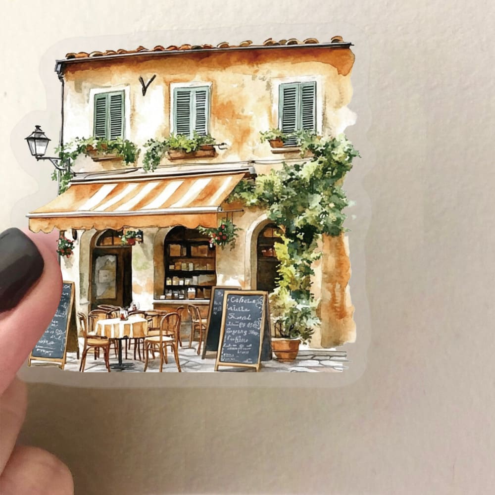 50PCS Vintage Coffee Sticker Pack