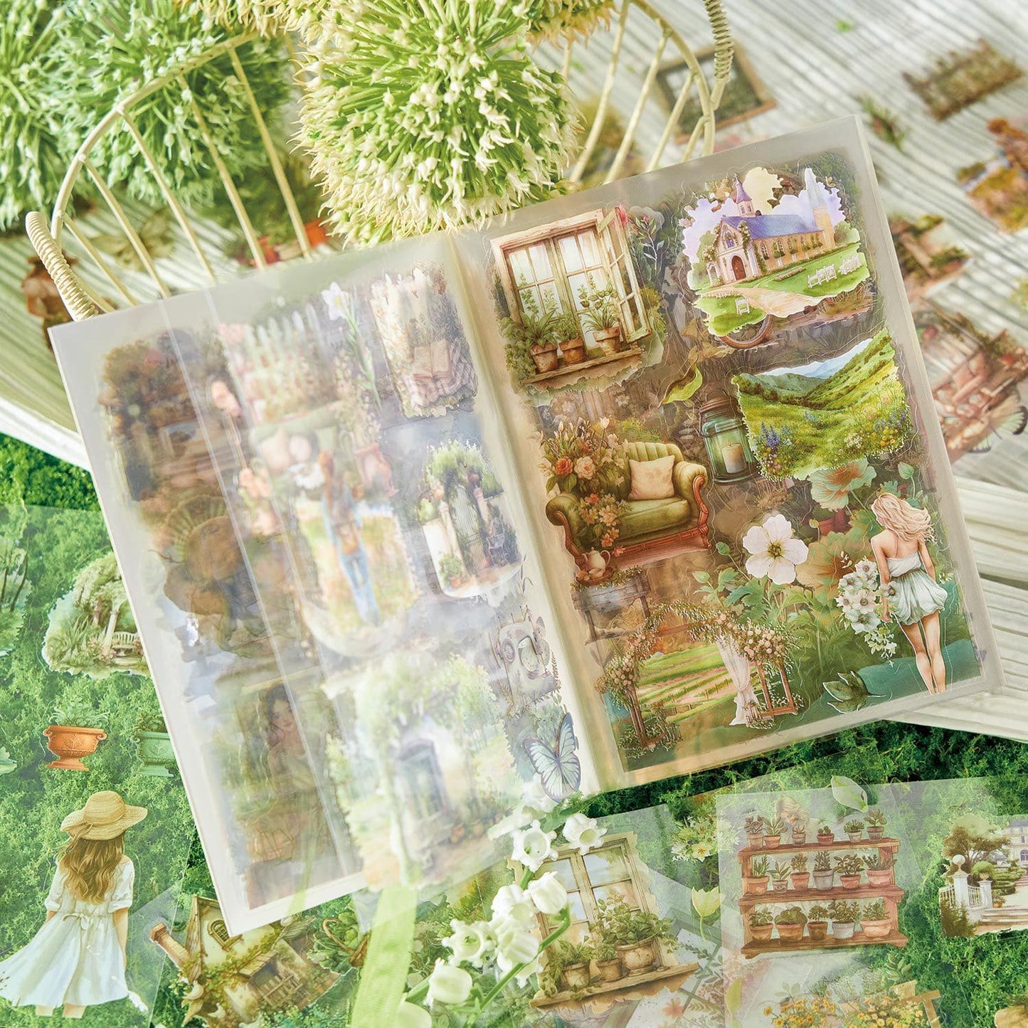 Four Seasons Sticker Book