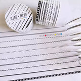 10PCS Line Washi Tape