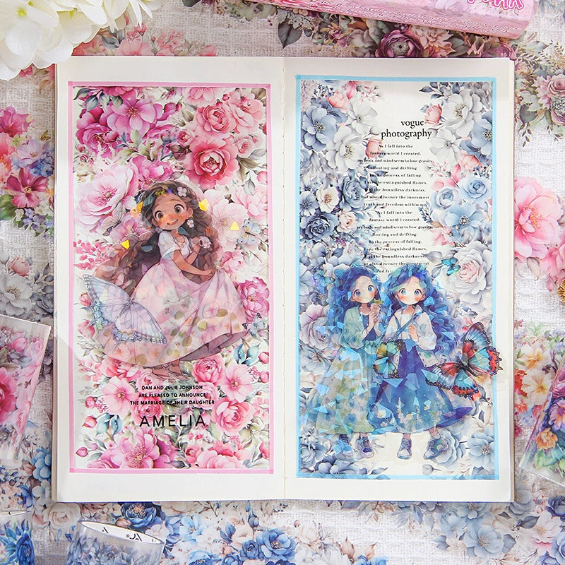 6PCS Floral Series Tape