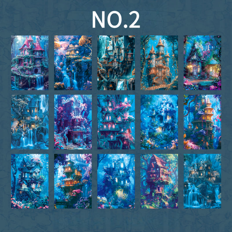 Fantasy Theme Scrapbook Paper