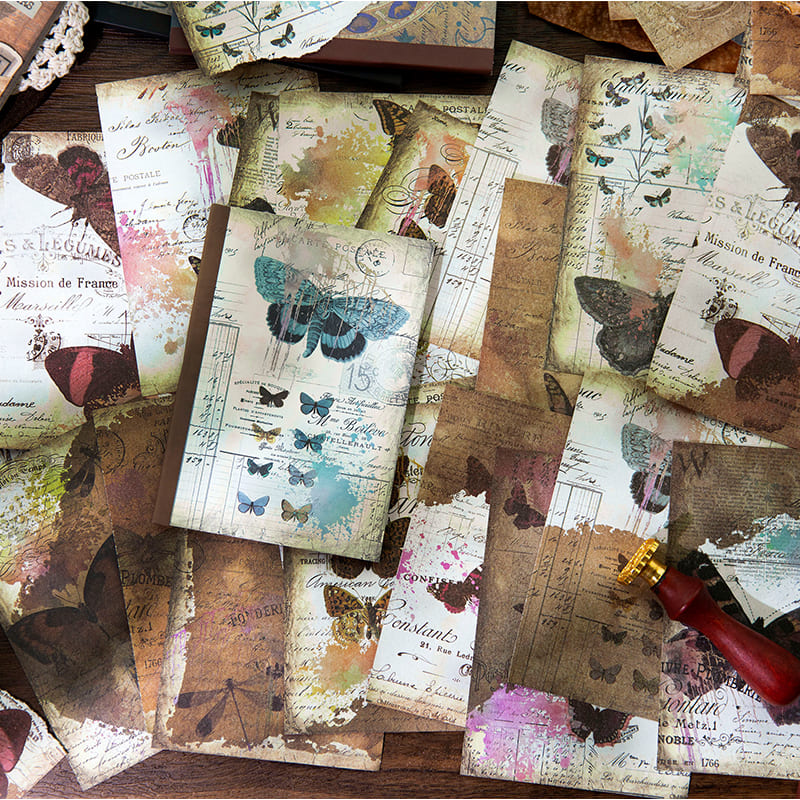 40PCS Magic Series Double-Sided Scrapbook Paper