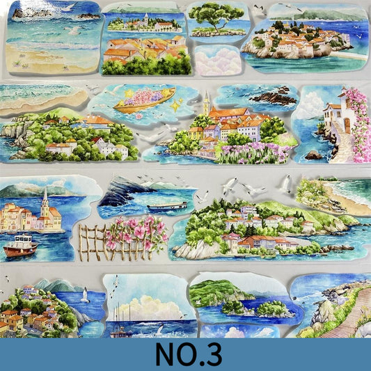 Seaside Collection PET Tape(One Cycle)