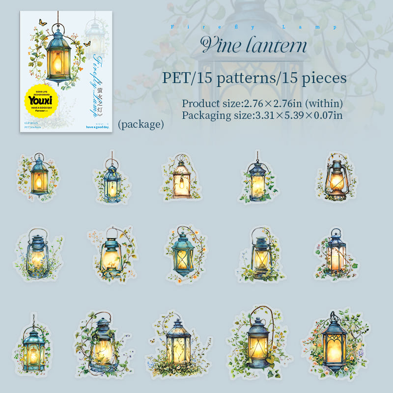Fairy Lights Theme Stickers