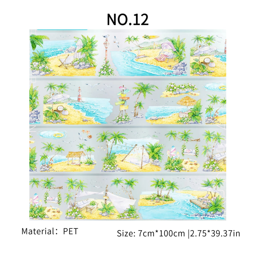 Beachside Series One Cycle PET Tape