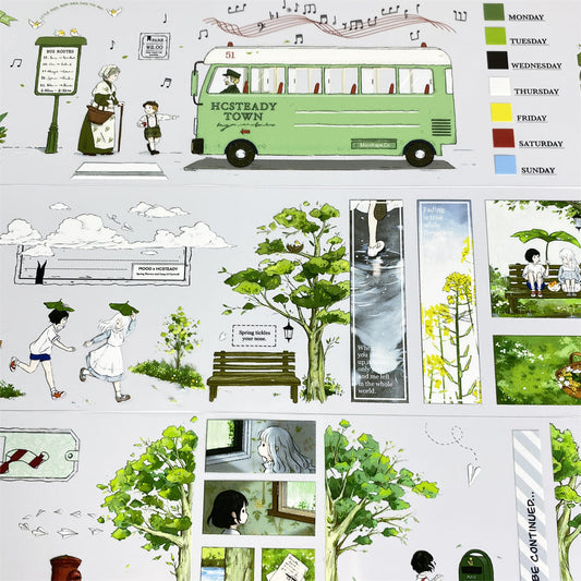 7cm*170cm Spring One Cycle PET Tape