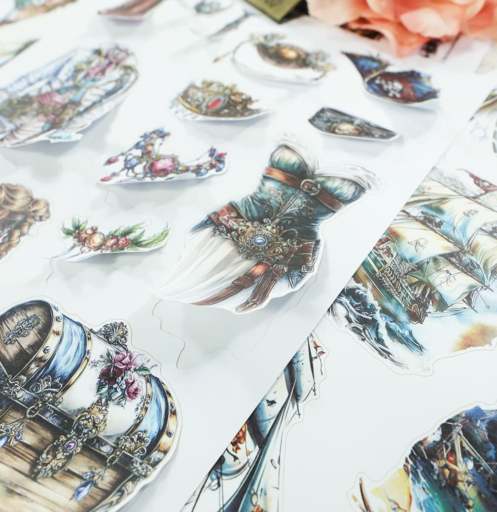 Pirate Theme Sticker Book
