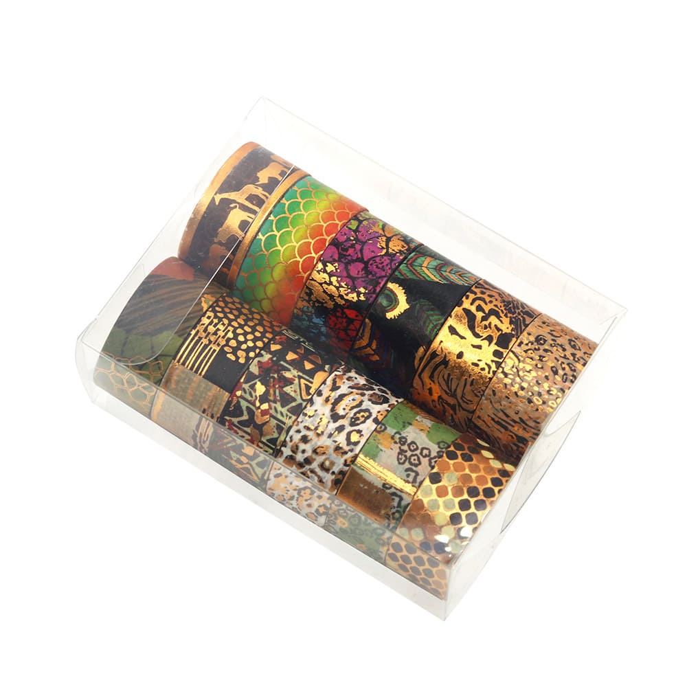Leopard Print Theme Washi Tape Set