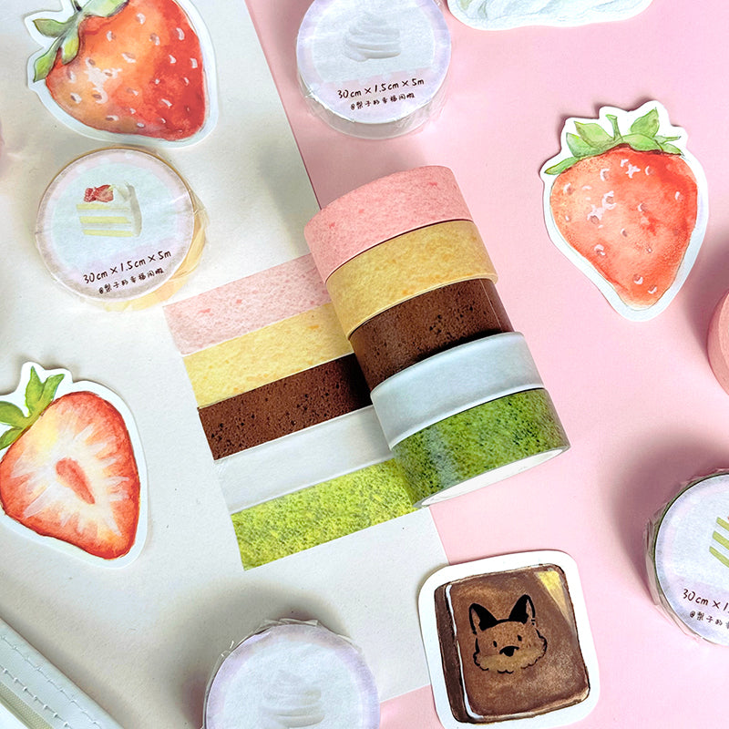 Afternoon Tea Cake Washi Tape