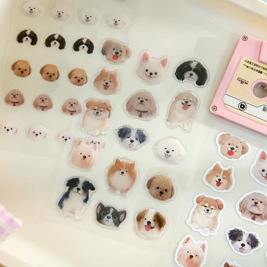 Kittens and Puppies Series Stickers