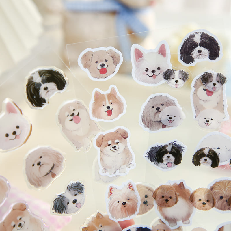 Kittens and Puppies Series Stickers
