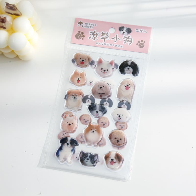 Kittens and Puppies Series Stickers