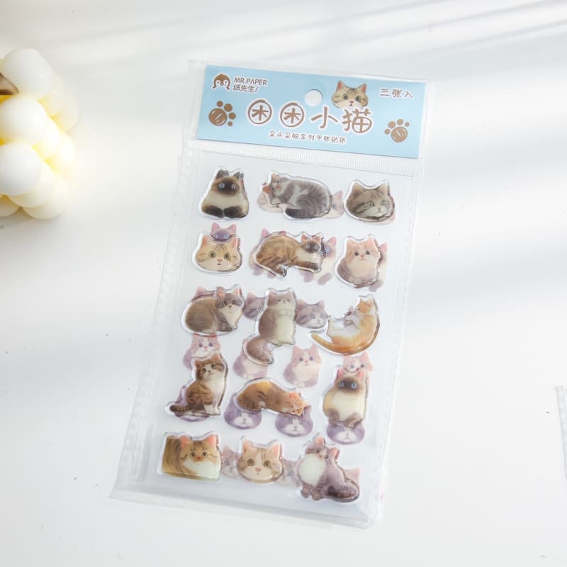 Kittens and Puppies Series Stickers