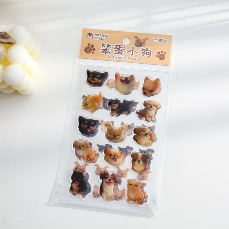 Kittens and Puppies Series Stickers