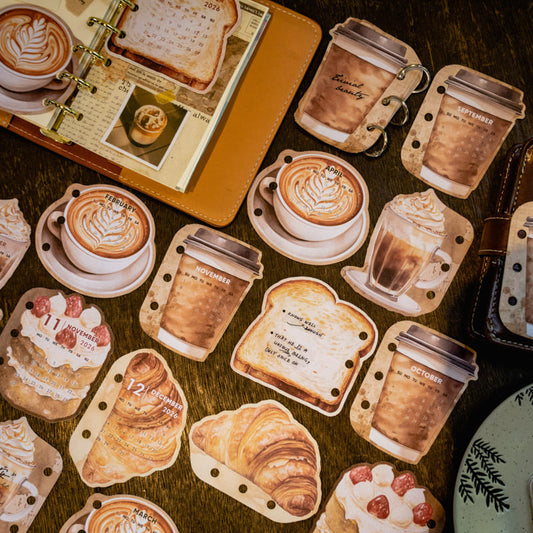 Coffee & Bakery Themed Memo Pad