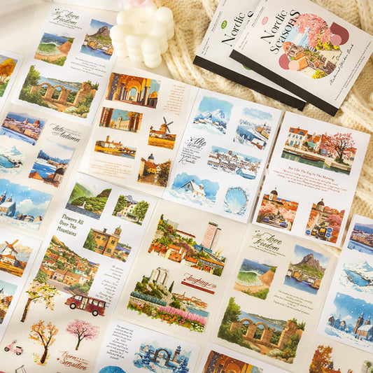 Four Seasons Sticker Book
