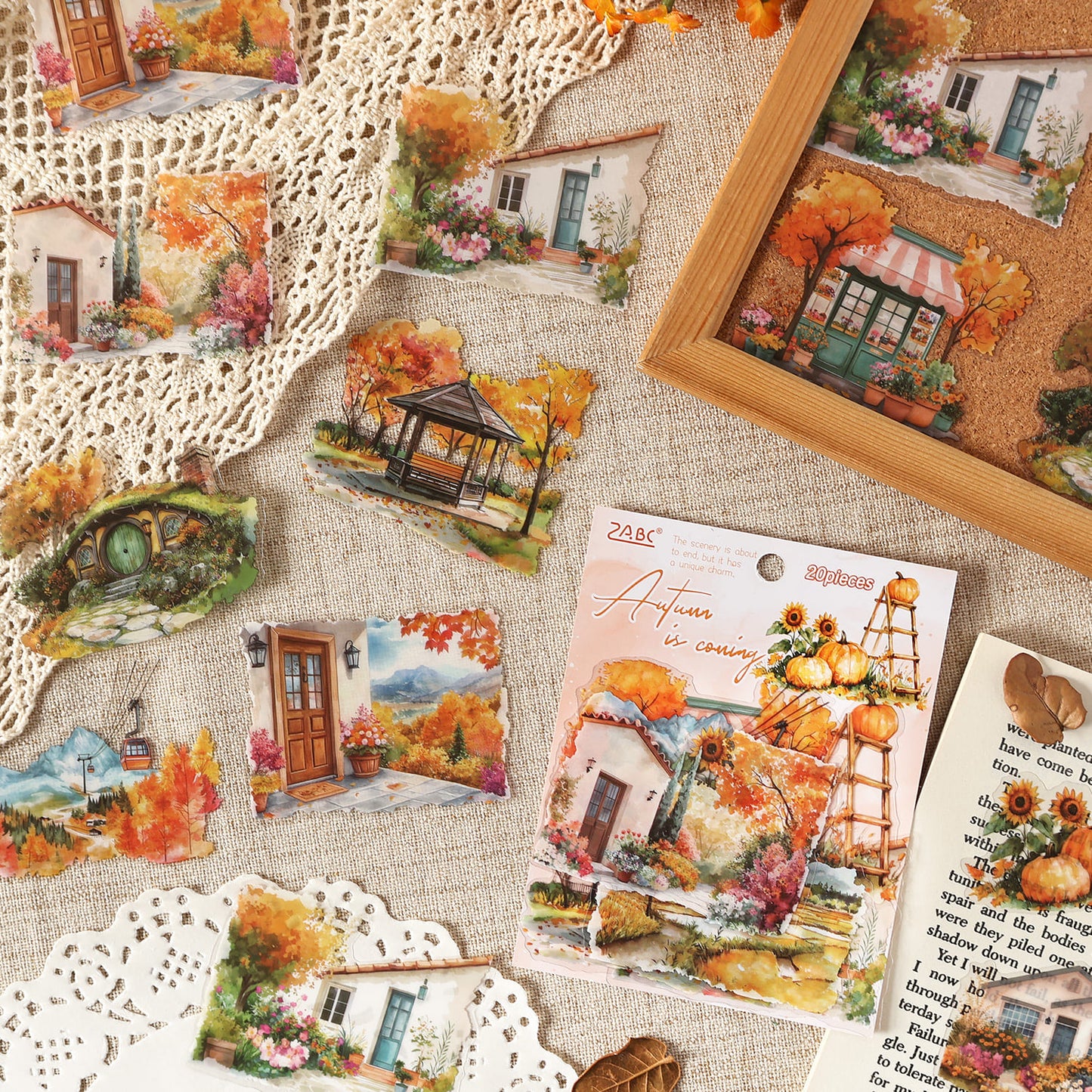 Scenery Theme Stickers