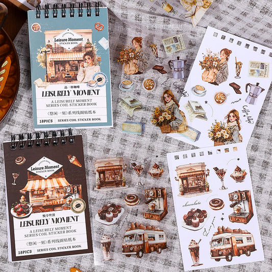 Leisurely Moment Sticker Book