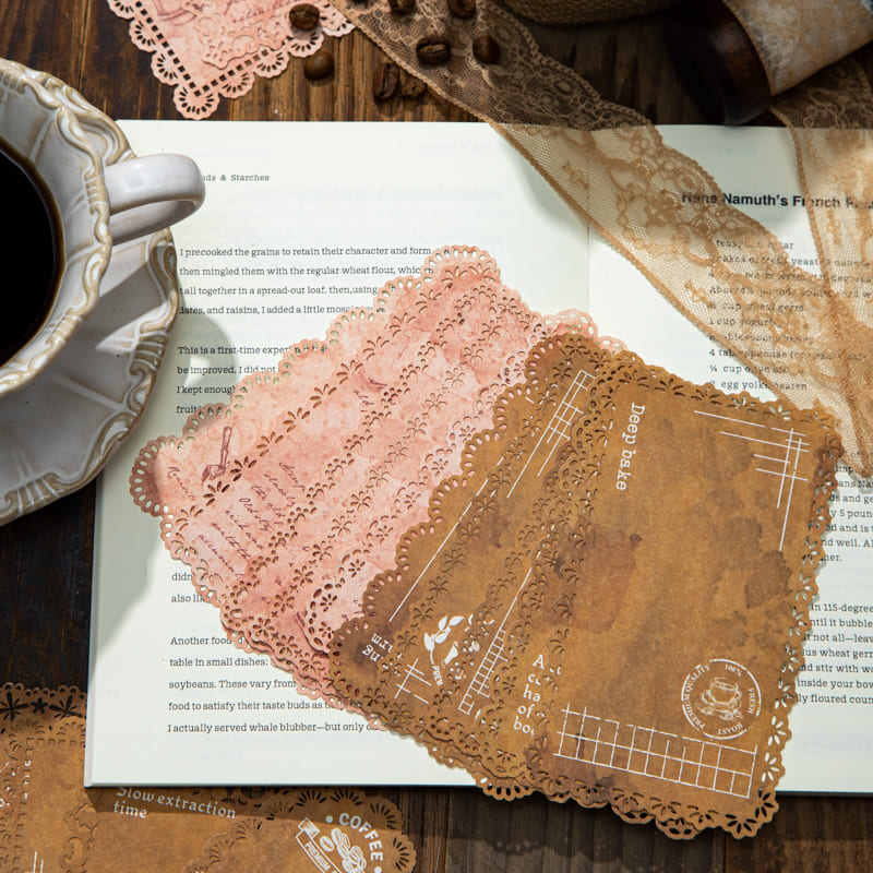Hollow Lace Scrapbook Paper