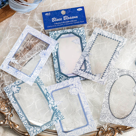 Vintage Botanical Collage Stickers