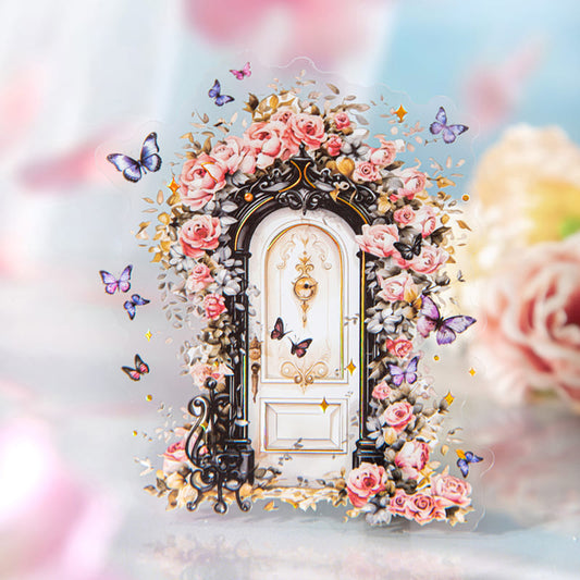 Butterfly Window Theme Sticker