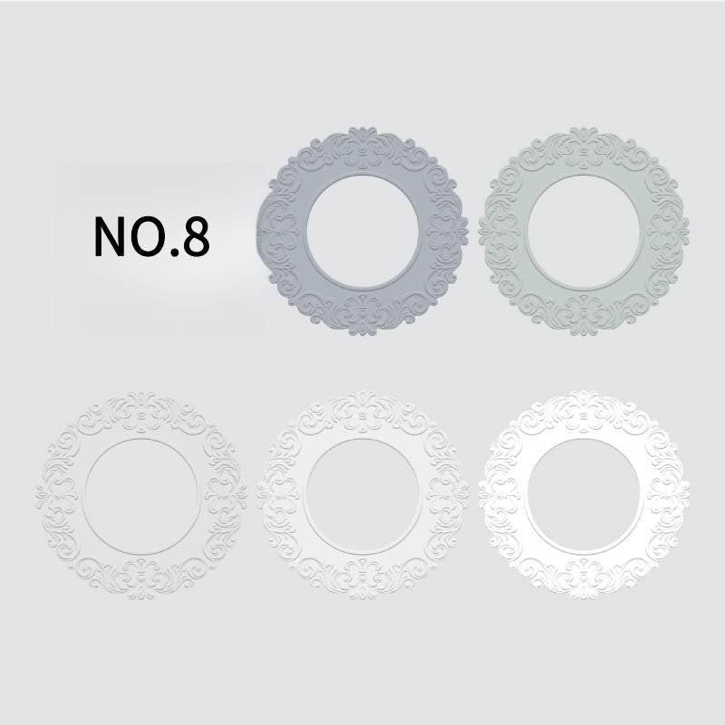 Hollow-out Border Card