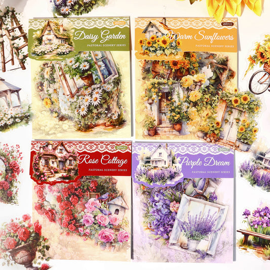 Pastoral Scenery Stickers