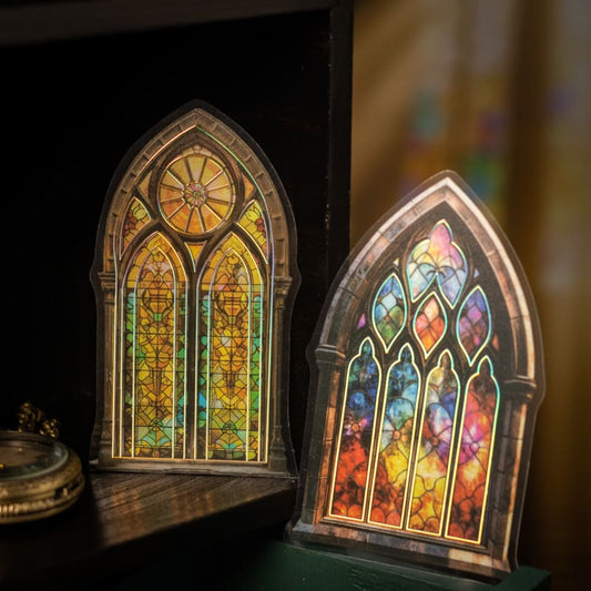 Stained Glass Window Stickers