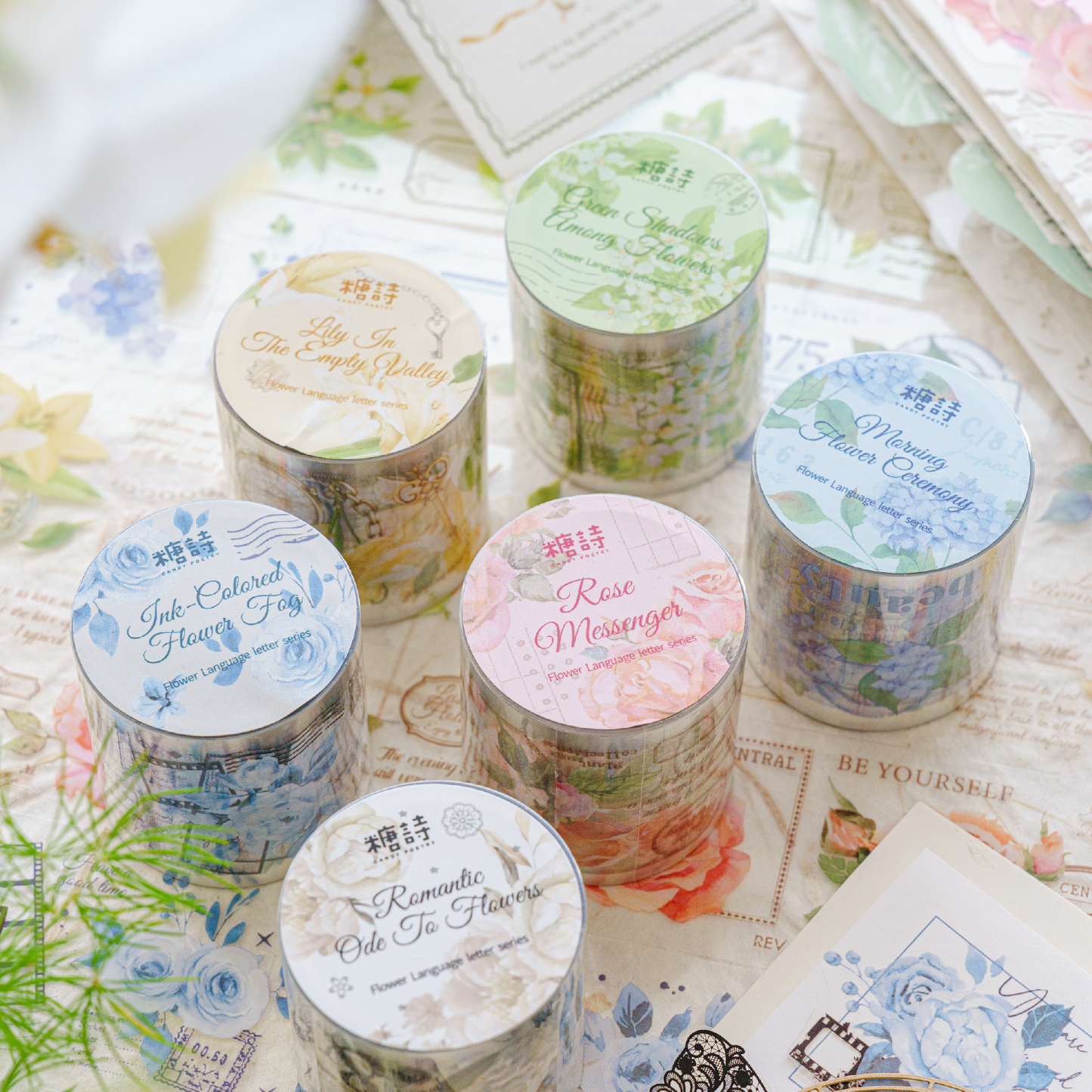 Floral Series PET Tape