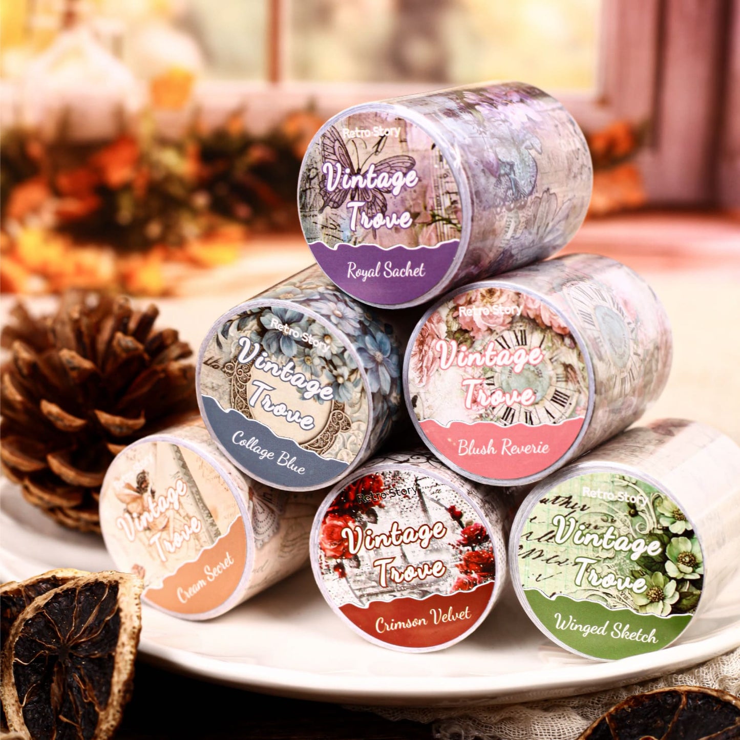 Retro Style Washi Tape