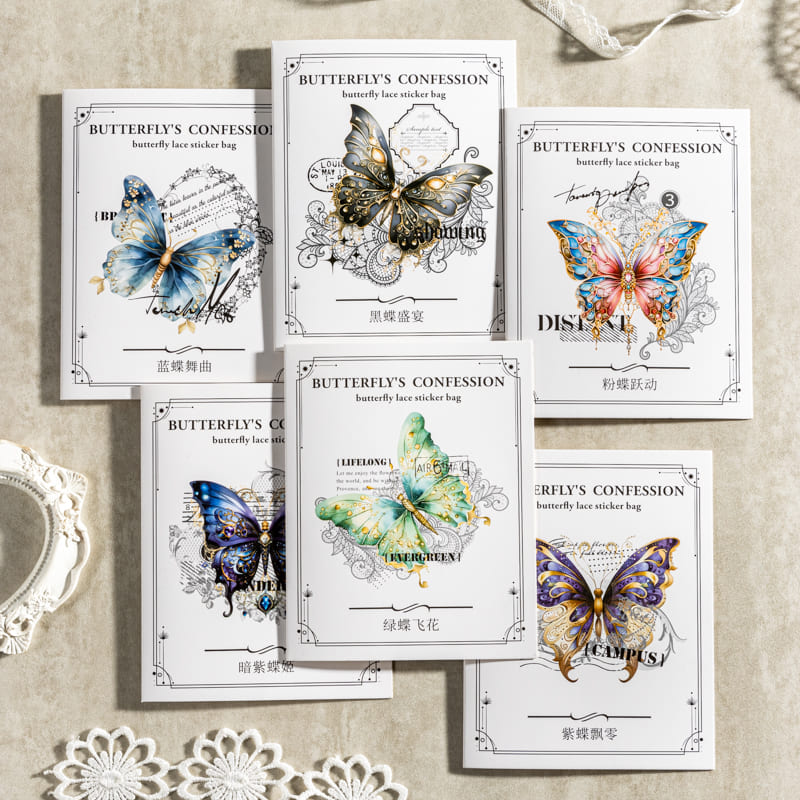 Butterfly Series Stickers