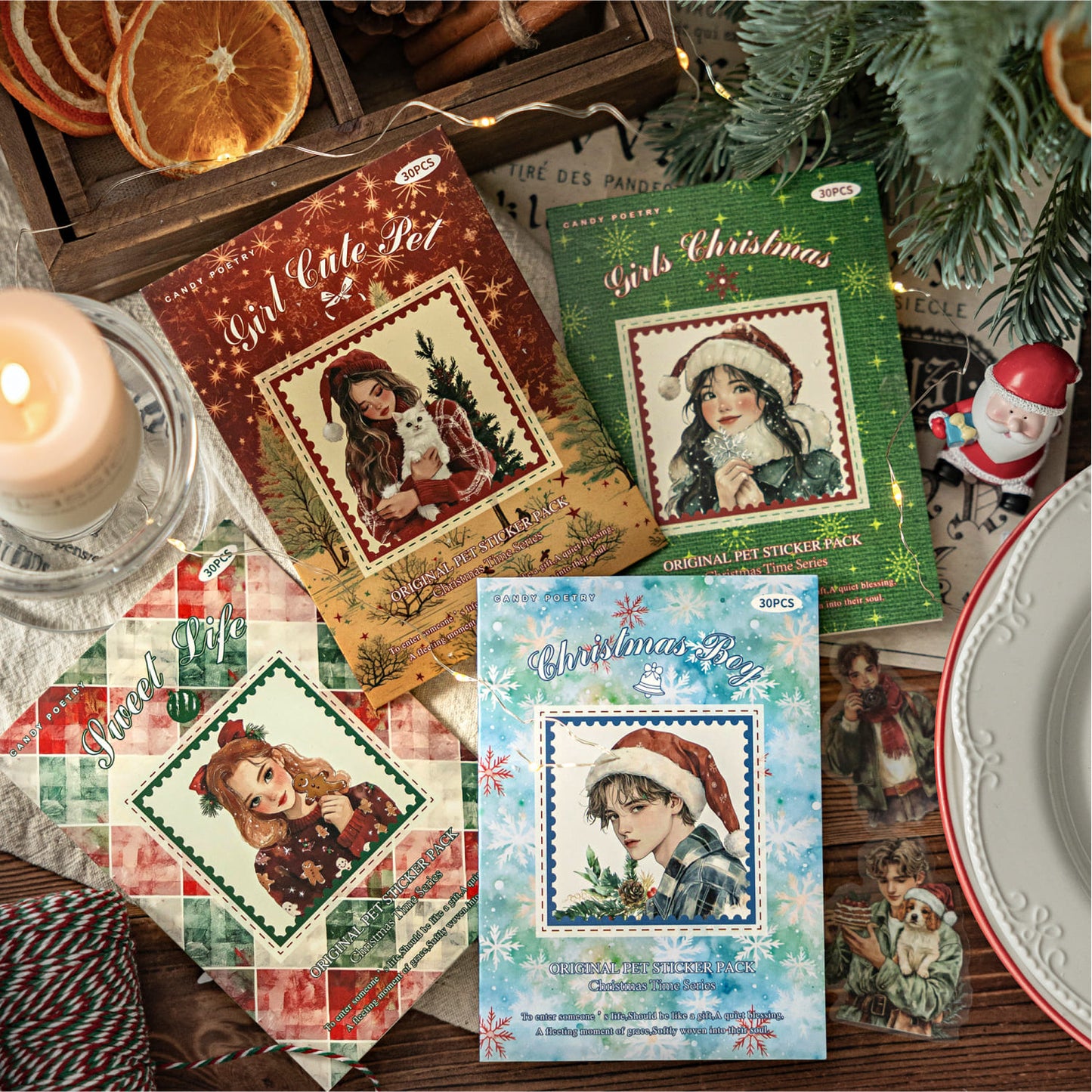 Christmas Character Sticker Pack