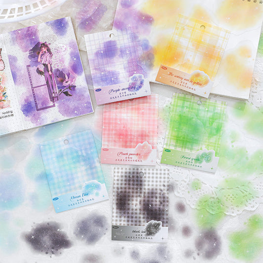 Watercolor Decorative Base Stickers