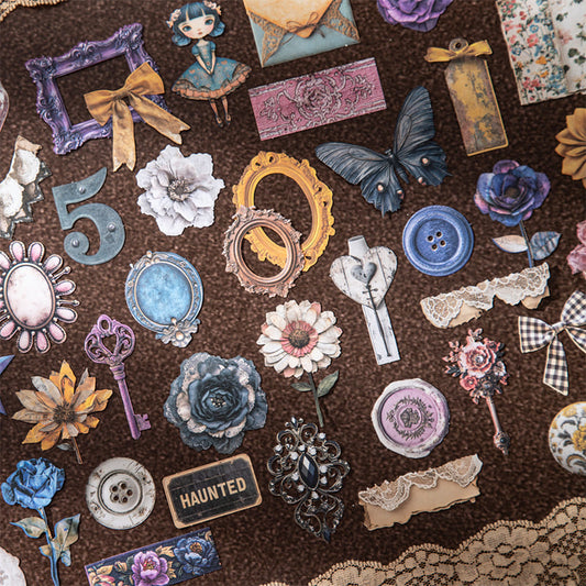 Vintage Junk Journal Stickers Pack
