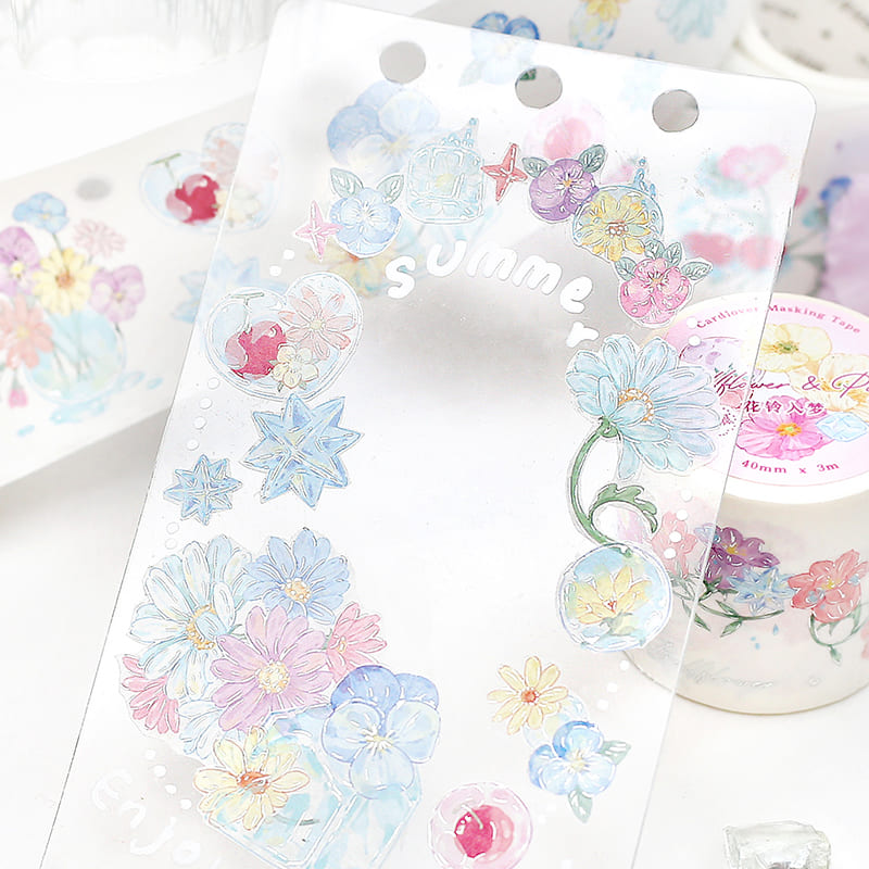 Summer Floral Theme Tape