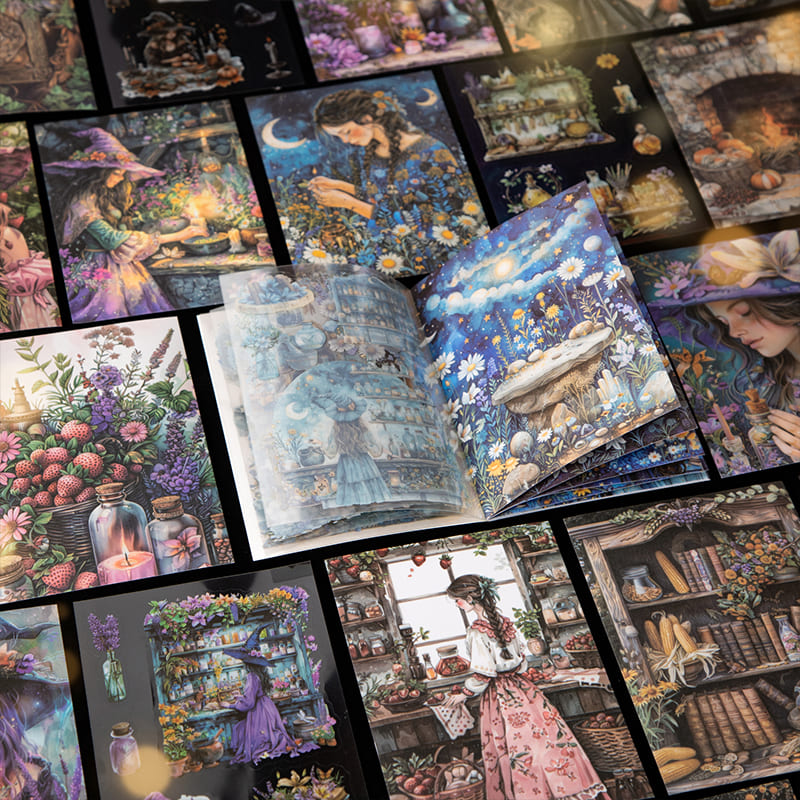 Magic Theme Sticker Book