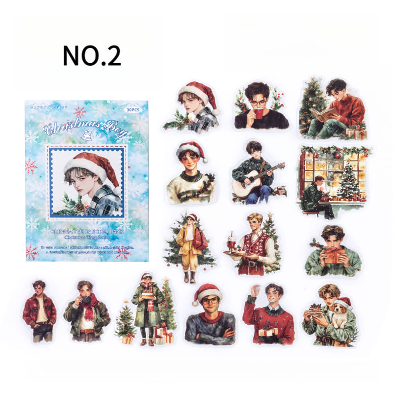Christmas Character Sticker Pack