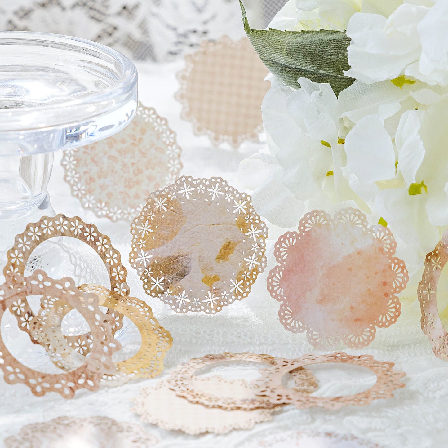 Lace Series Hollow Frame Material Pack