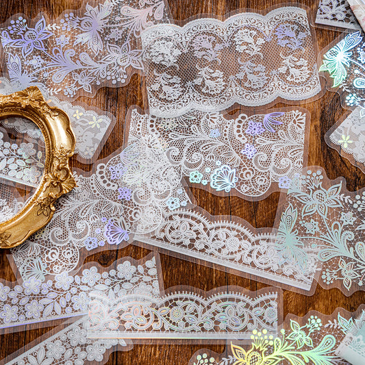 Lace Elegance Sticker Pack