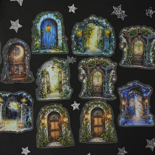 Glow-in-the-Dark & Light Theme Stickers