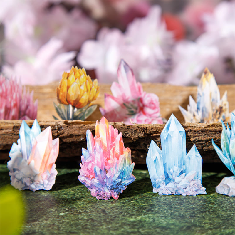 Crystal Theme Stickers