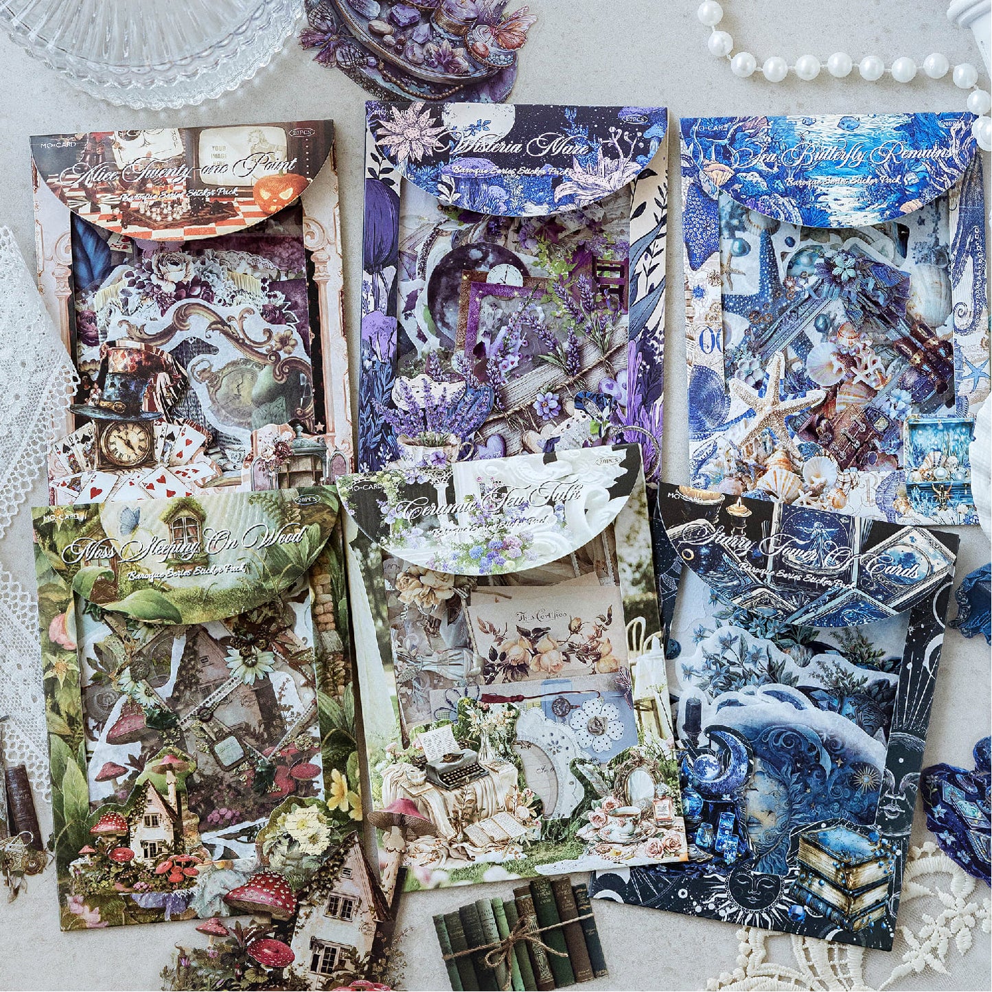 20PCS Scene Sticker Packs