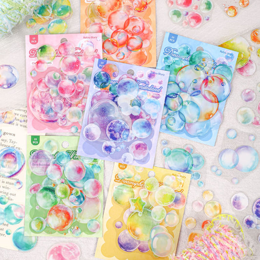 Bubble Theme Sticker Pack