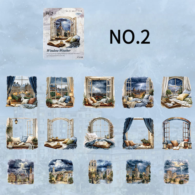 Weather by the Window Sticker Pack