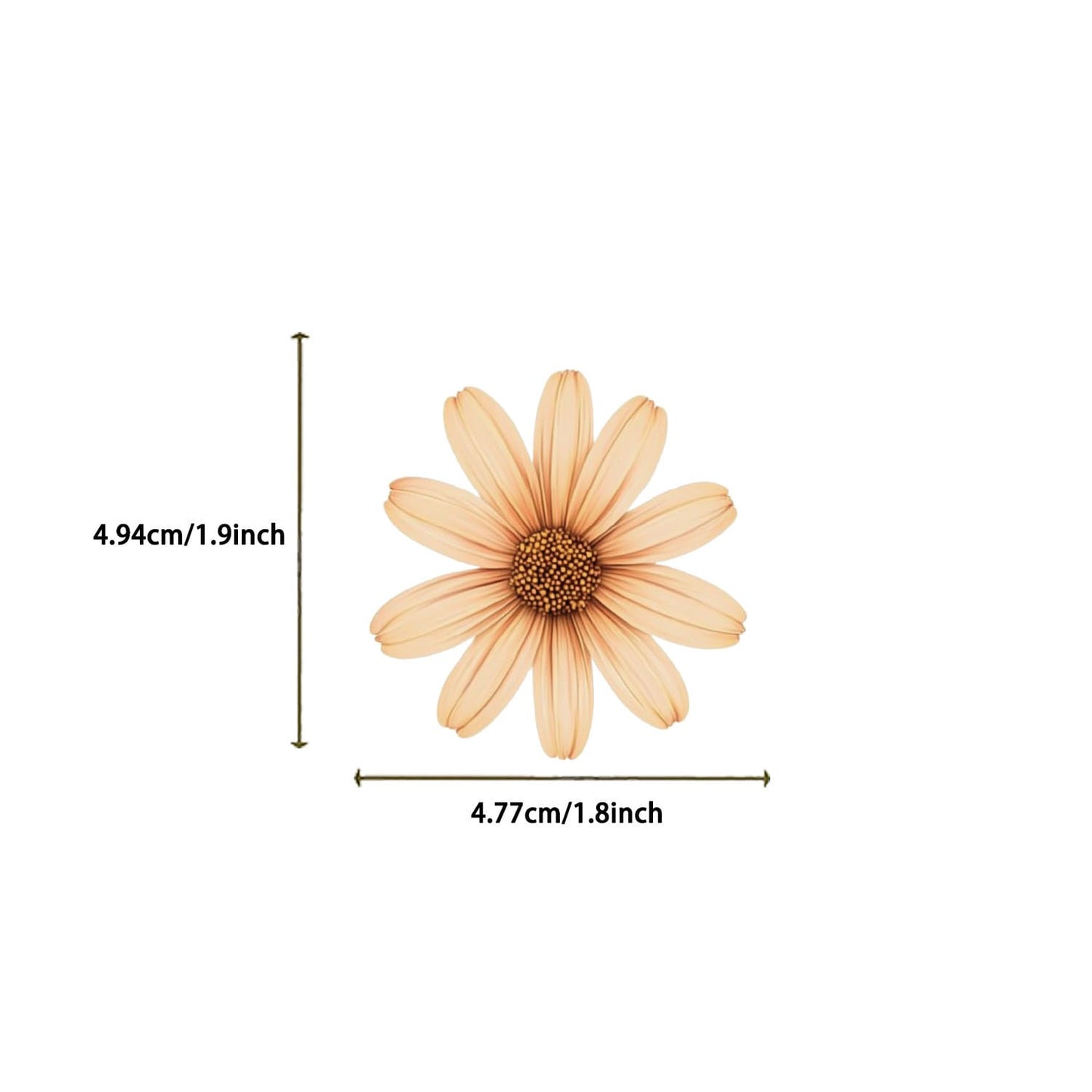 50PCS Florals Series Stickers