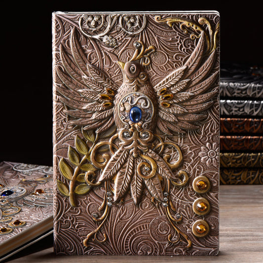 A5 Immortal Phoenix Vintage Notebook