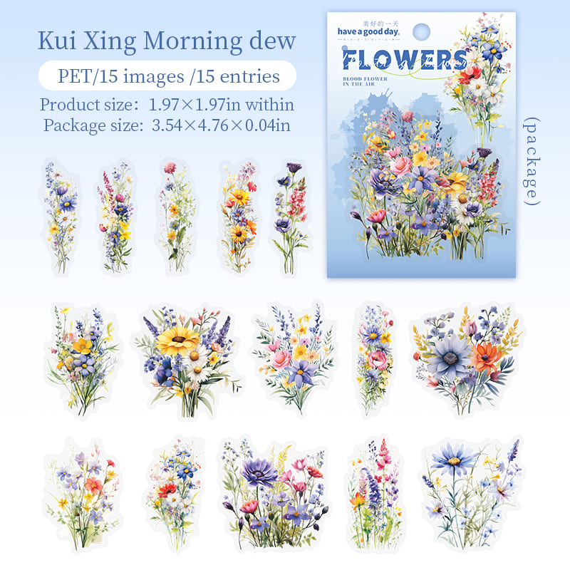 Flower Series Stickers