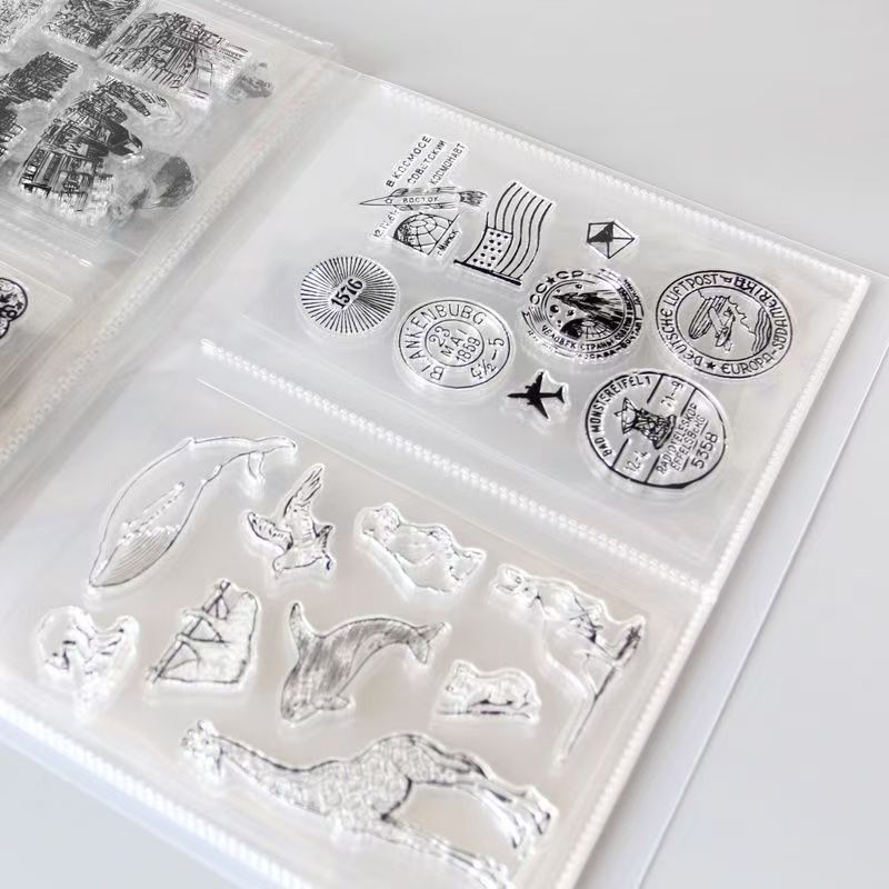 Clear Stamp Storage Bag