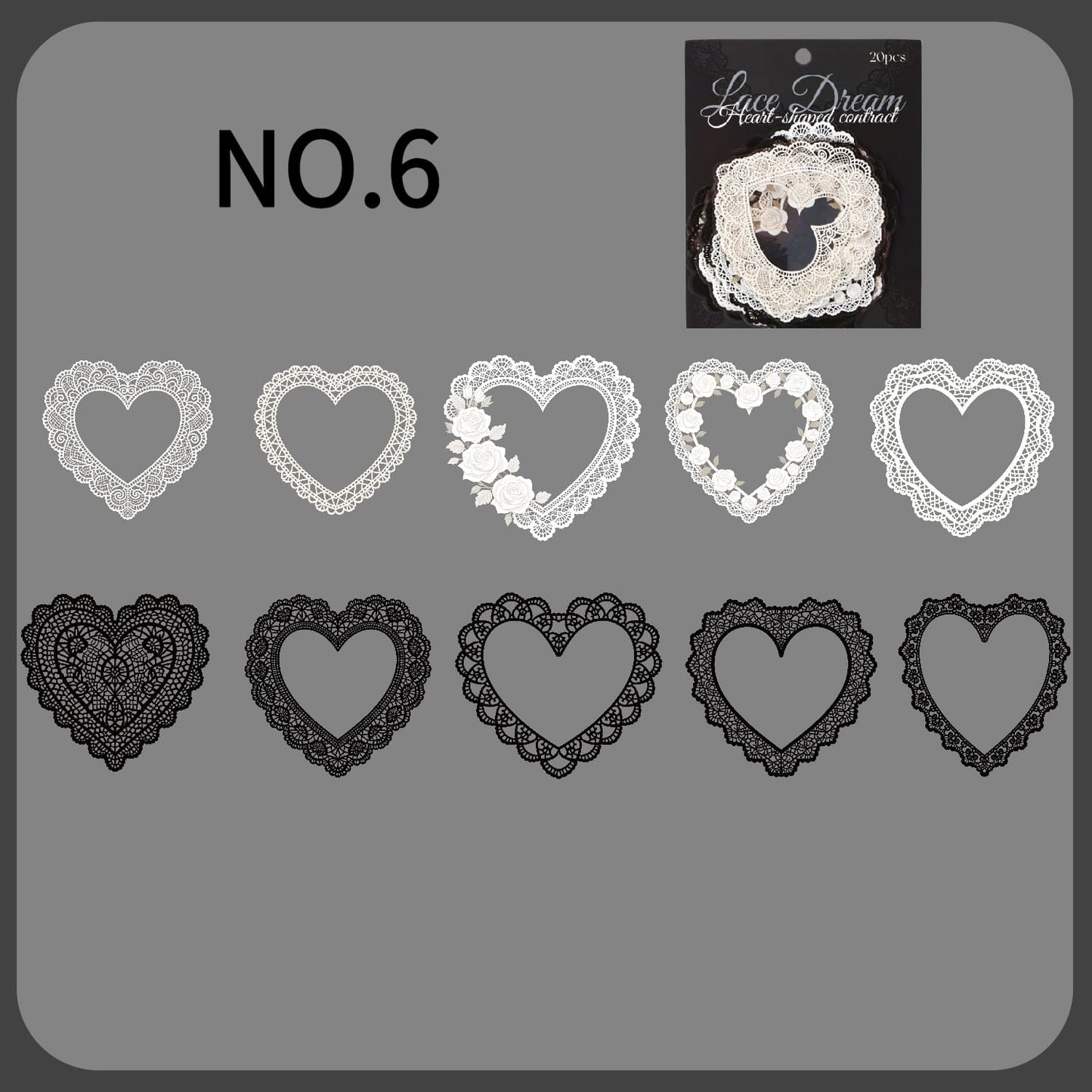 Lace Theme Sticker Pack